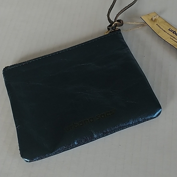 Urbana Sacs Handbags - Urbana Sacs Midnight Blue Sustainable Wallet purse